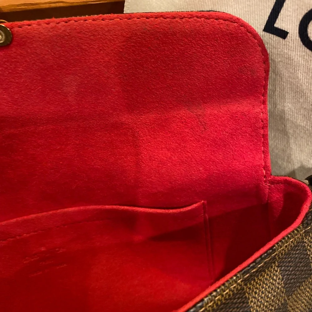 Authentic Louis Vuitton Damien Ebene shoulder clutch - Picture 14 of 16